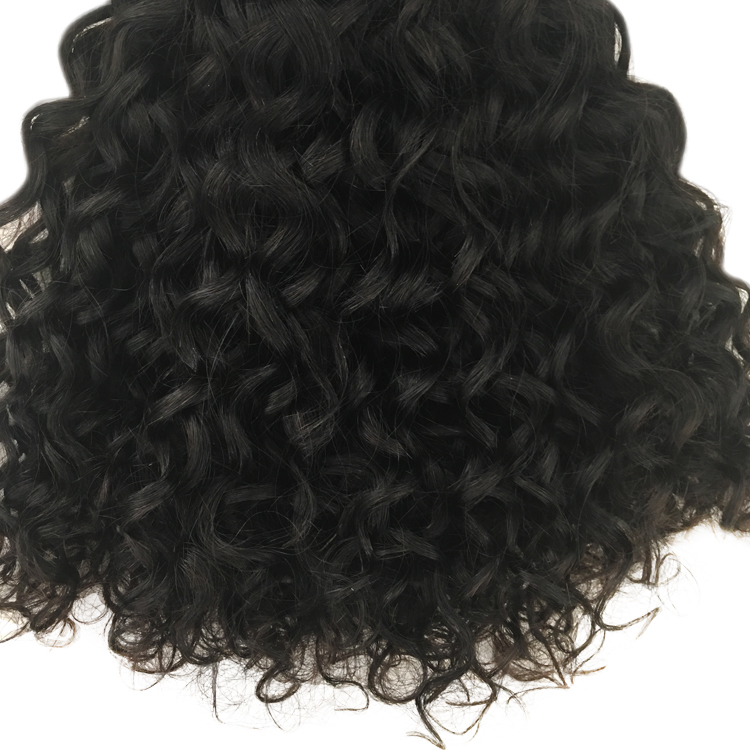 Wholesale cuticle aligned hair deep curl raw unprocessed high quality human hair YL145 